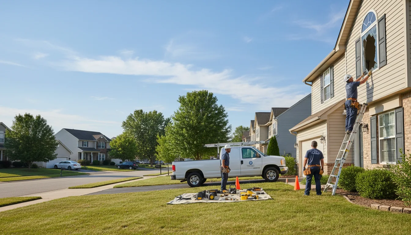 Expert window installer providing residential service in Tiline, KY